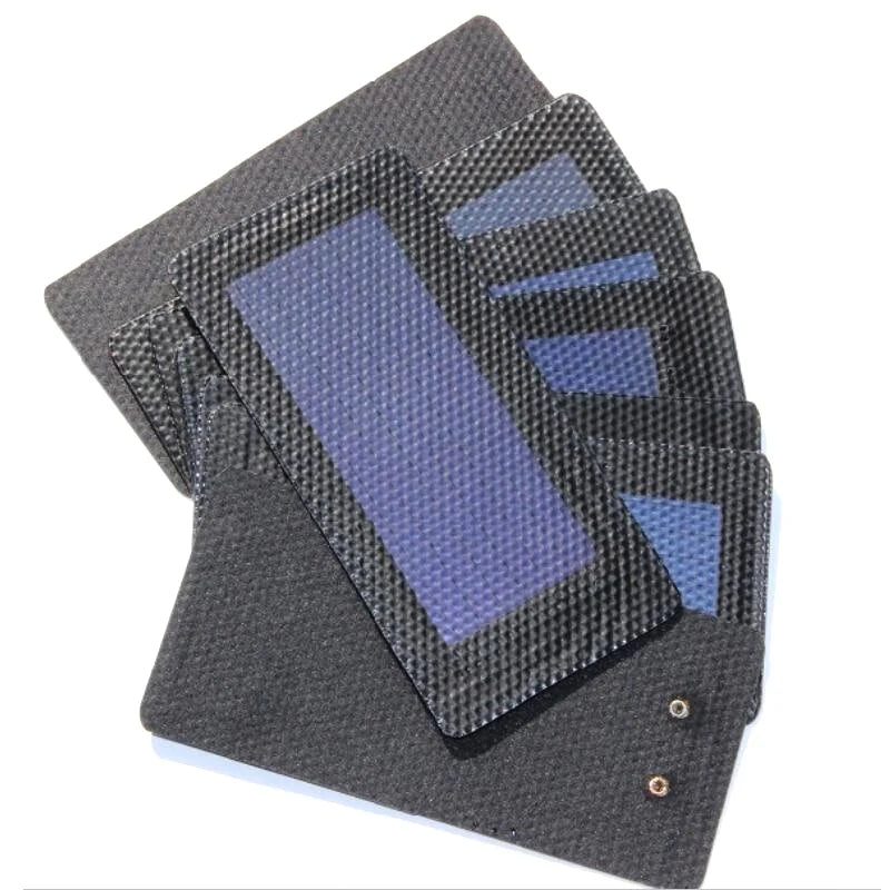 0.3W flexible solar panel — stacked amorphous panels