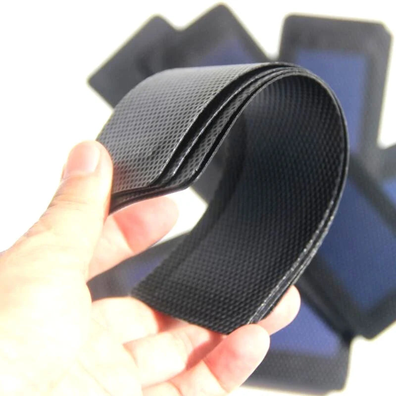 0.5W flexible solar panel — curved thin film panel