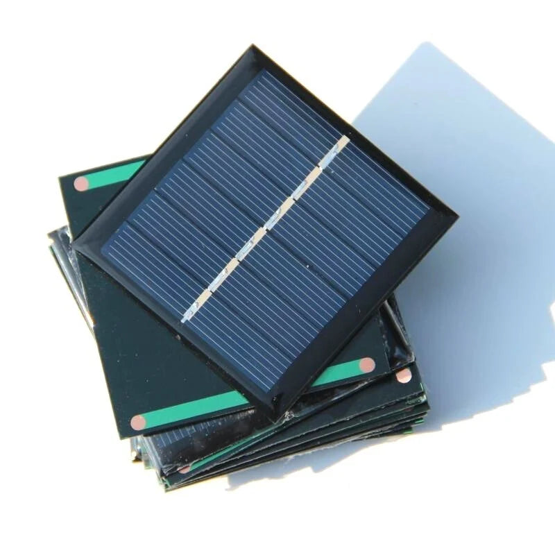 0.6W mini solar panel — stacked mini module faces