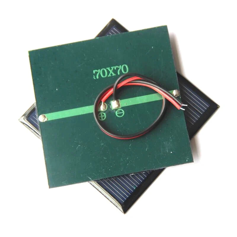 0.7W mini solar panel — stacked mini modules