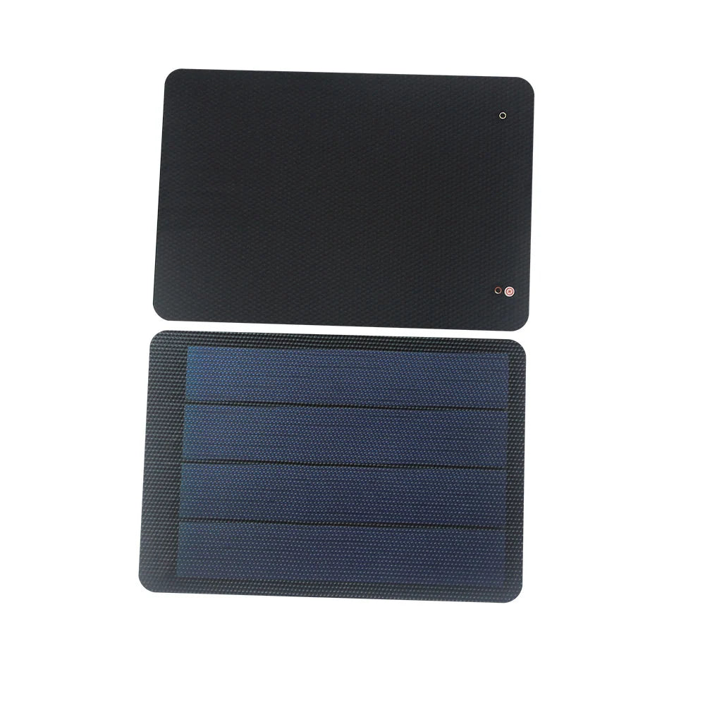1.5W flexible solar panel — front and rear module