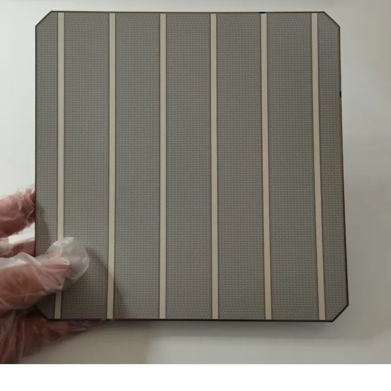 Square 166mm PERC solar cell front surface