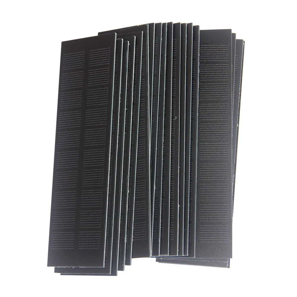 1W 1W slim USB-C solar panel — stacked narrow modules