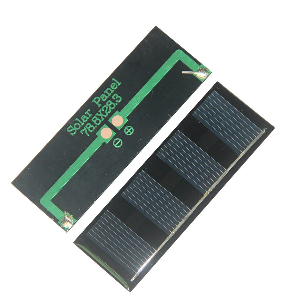 Front and rear views of the epoxy module