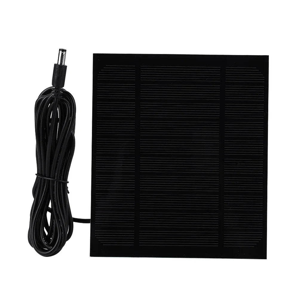 3.5W camera solar panel — DC panel and lead