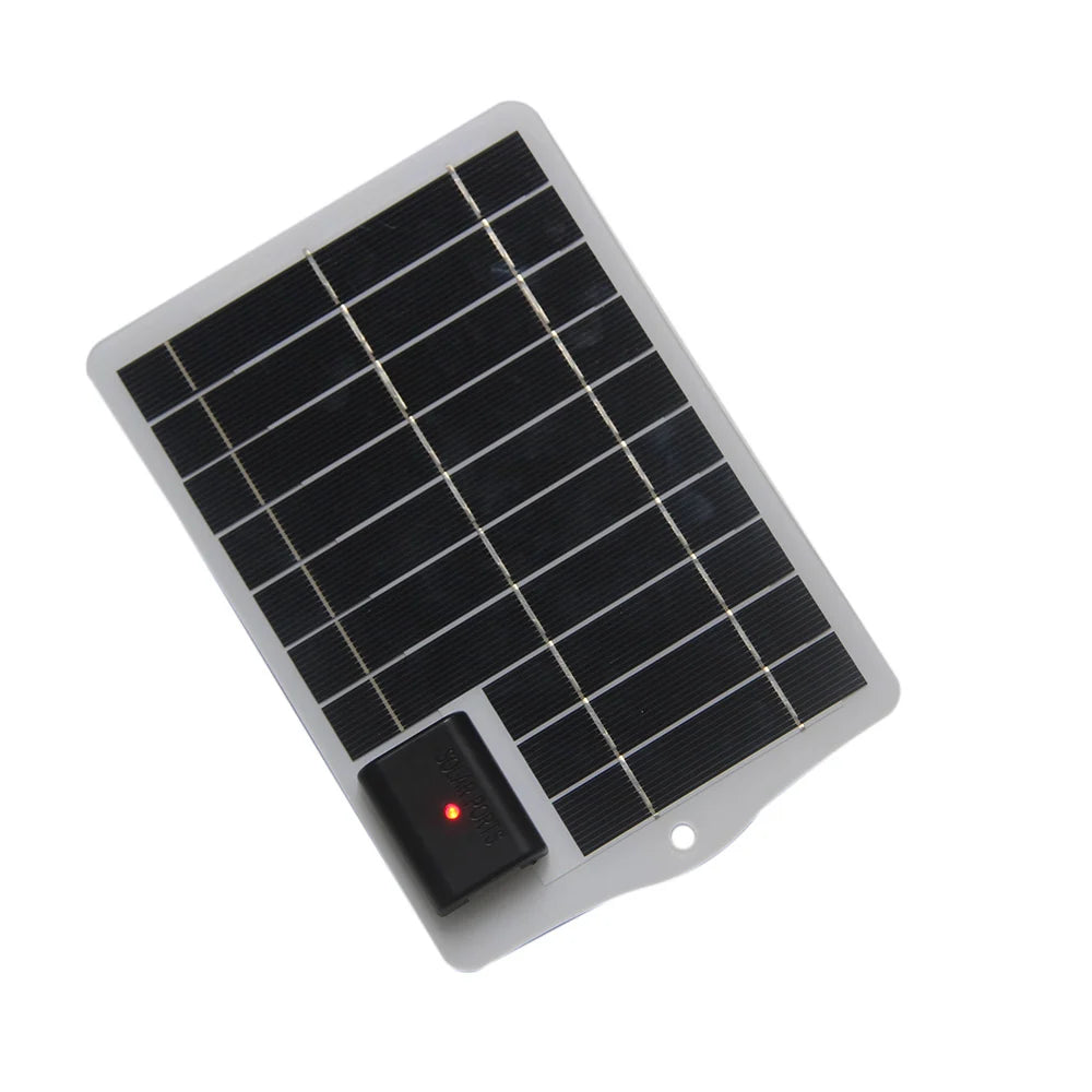 3.5W solar panel — white panel angled