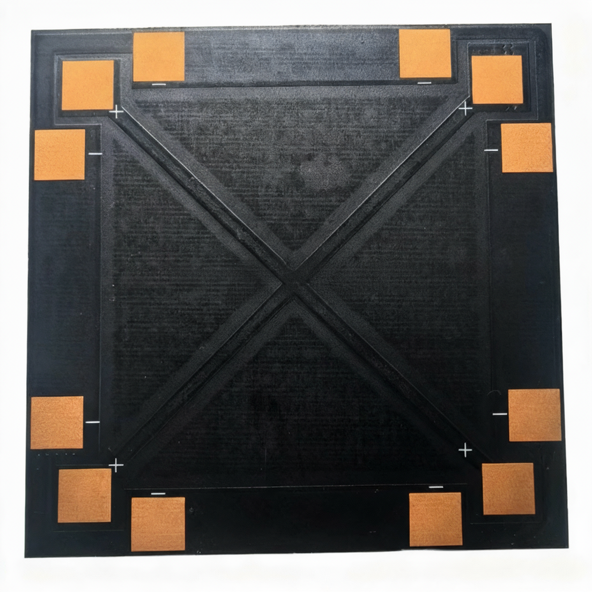 1.3W 6V Mini Solar Panel, Matte PET,SMT SUNPOWER CELL, 85×85mm
