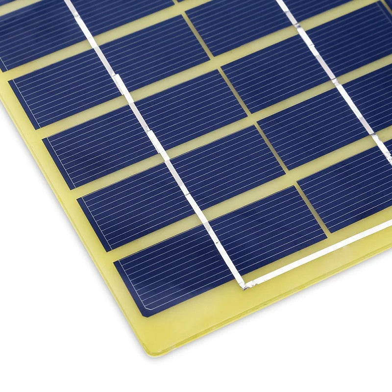 5W 5W solar battery panel — polycrystalline cell surface