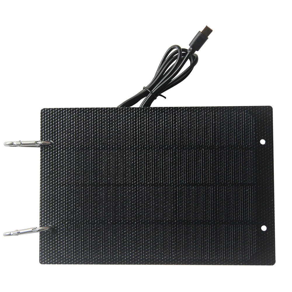 5W solar panel — ETFE panel and output lead