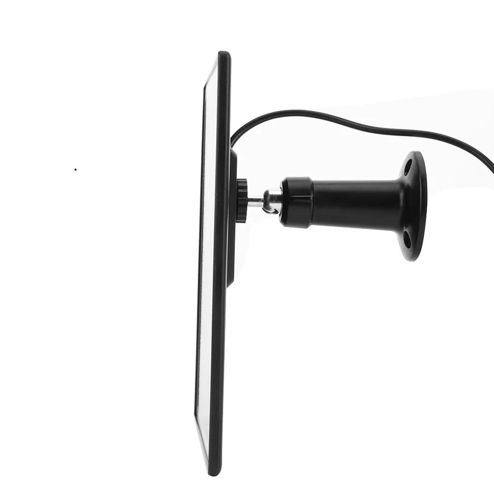 6W 6W camera solar panel — black panel side and mount