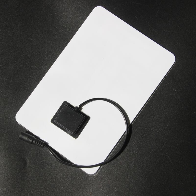6W solar fan kit — panel rear with short lead