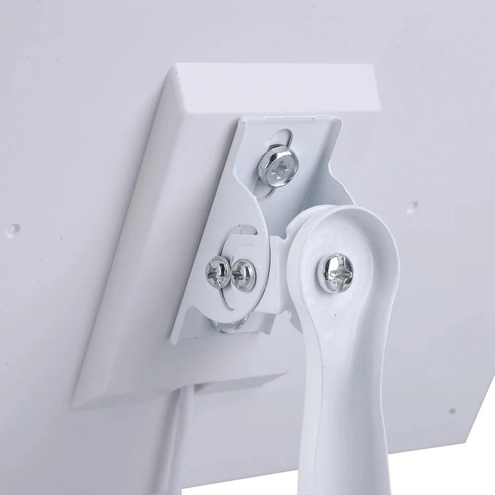 8W camera solar panel — adjustable bracket and bolts