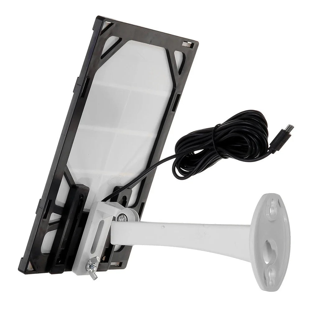 Rear panel, cable and adjustable wall bracket