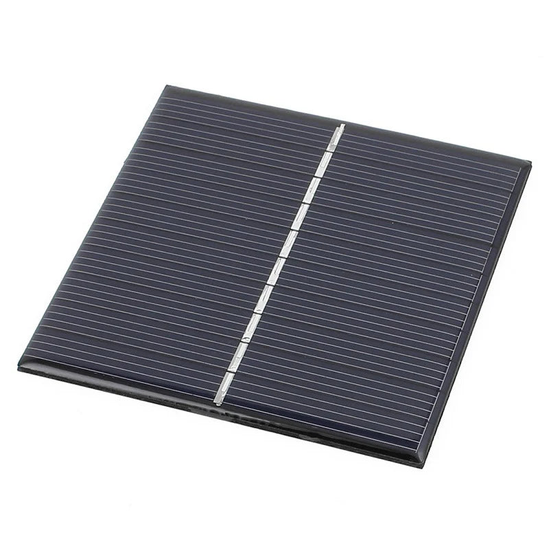 0.8W 5V Epoxy Mini Solar Panel, 80 × 80mm DIY Board — 80mm panel front