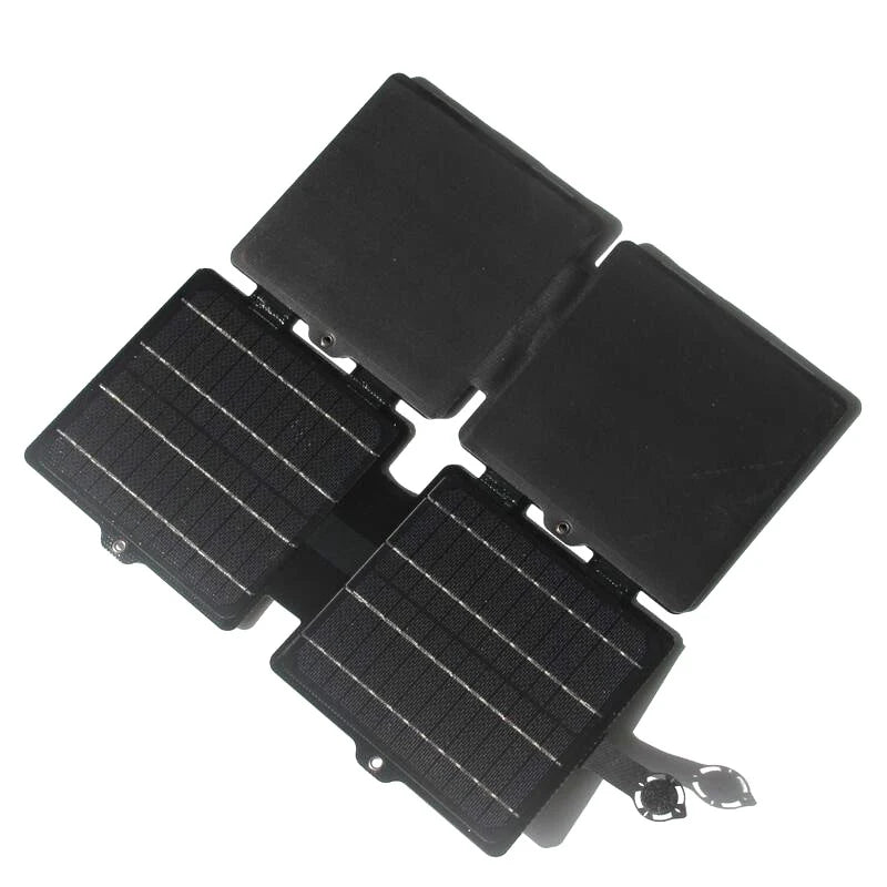 Blue folded solar charger