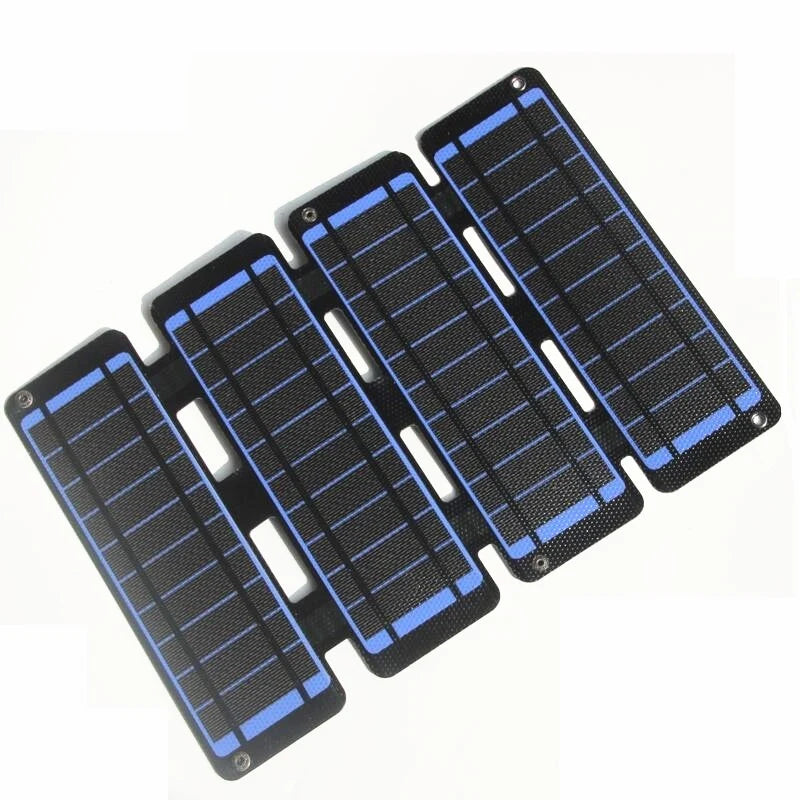 Blue panel unfolded