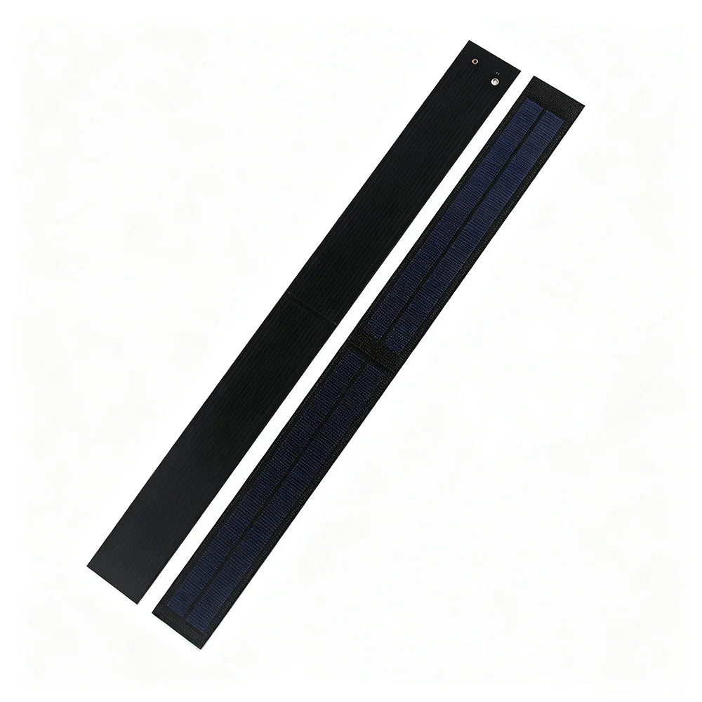 Front and rear faces of the 500 × 40mm strip
