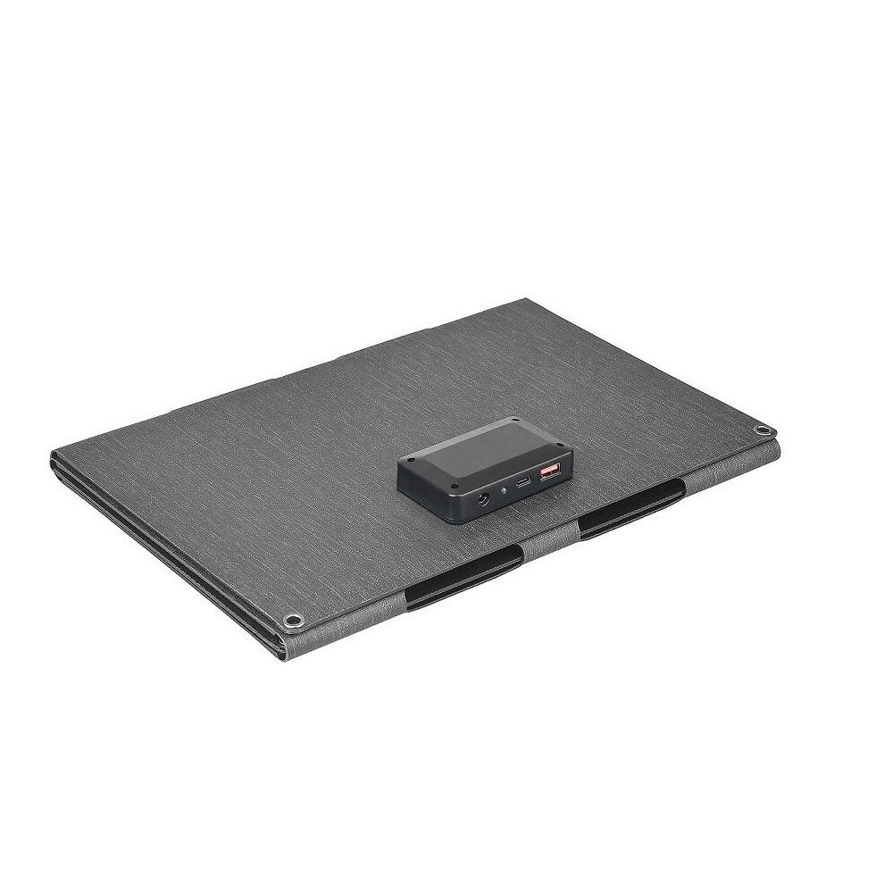 Angled view of output housing