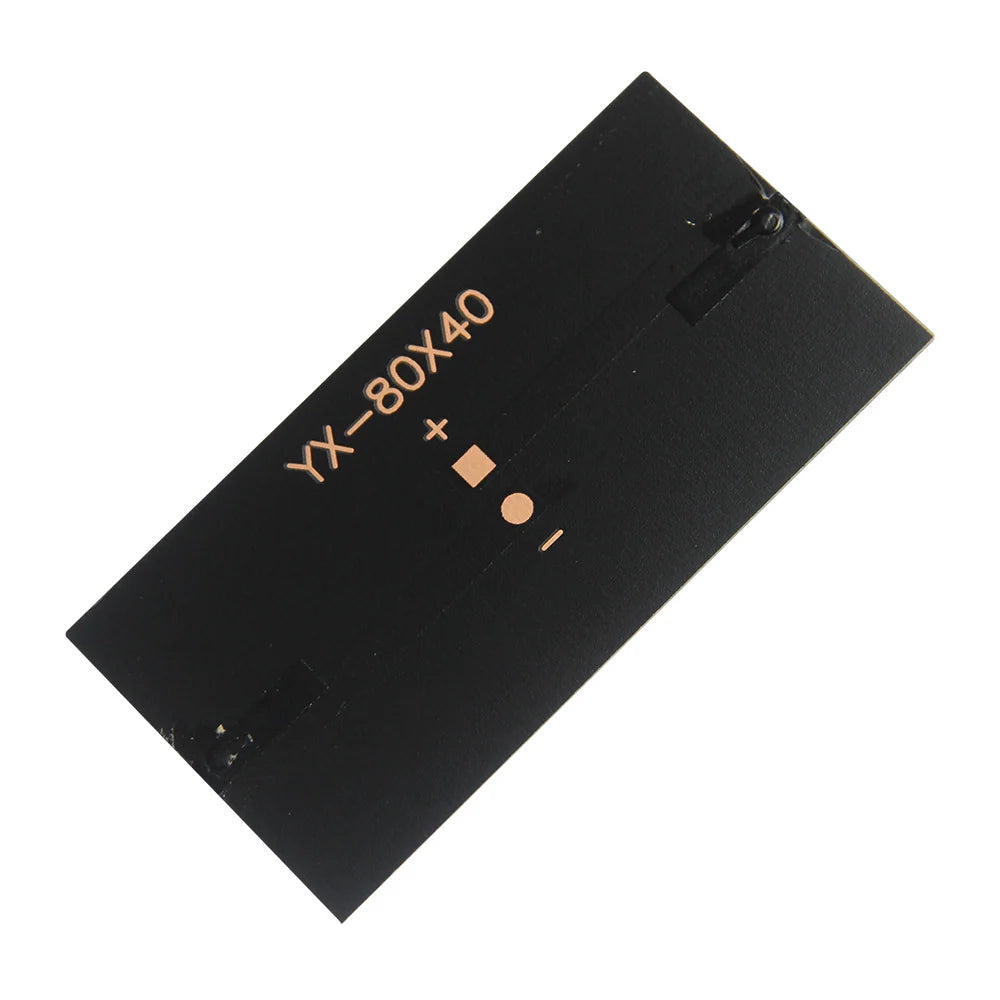 Rear pads marked 80 × 40mm