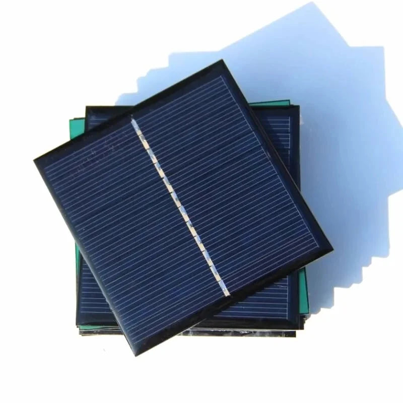 Stacked 1W mini solar panels