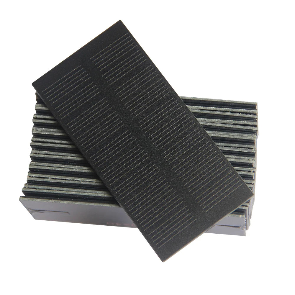 Stacked slim monocrystalline panels