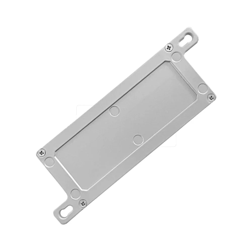 Rear cover and mounting tabs of the PoE surge protector