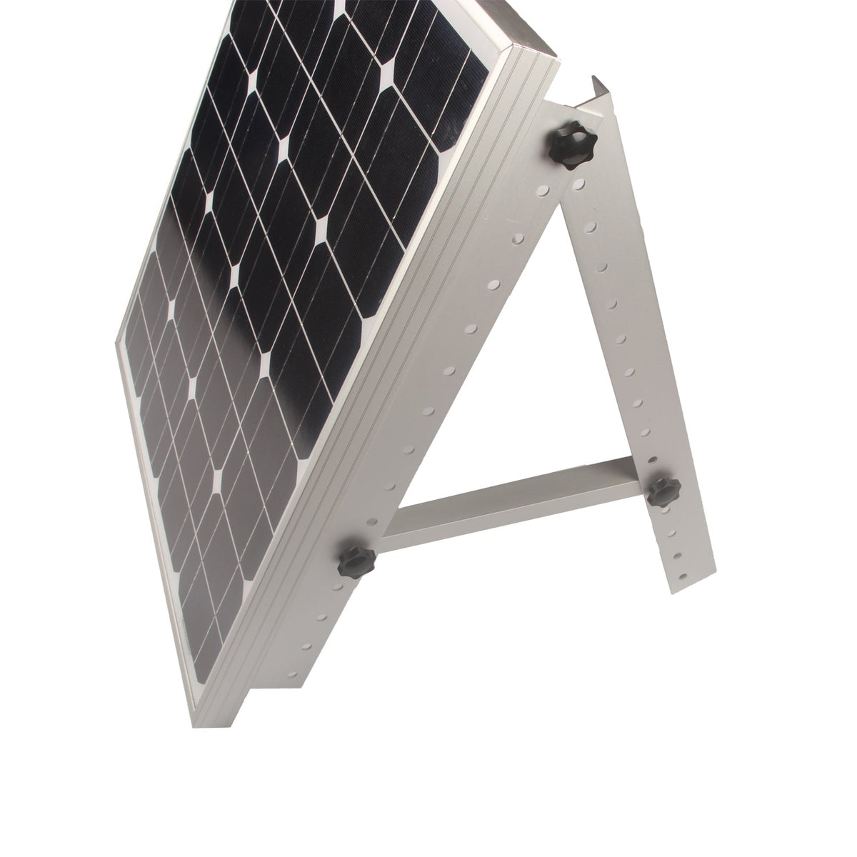 Adjustable aluminum tilt mount bracket for solar panel installation