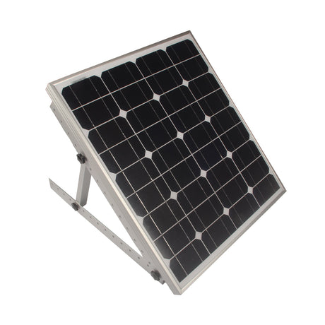 Adjustable tilt mounting bracket for solar panel installation