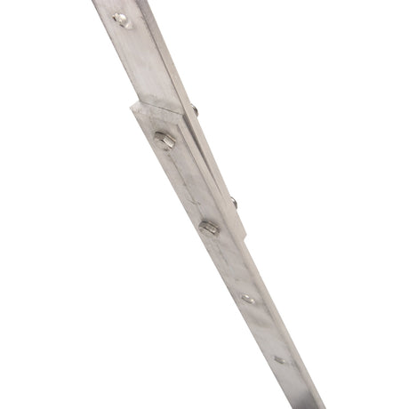 Aluminum solar panel mounting rail connection hardware