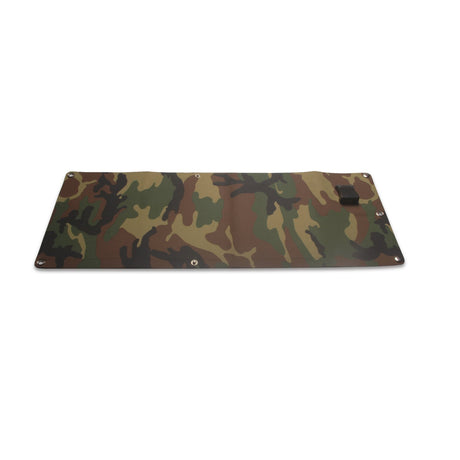 Camouflage flexible solar panel for outdoor camping and tactical use