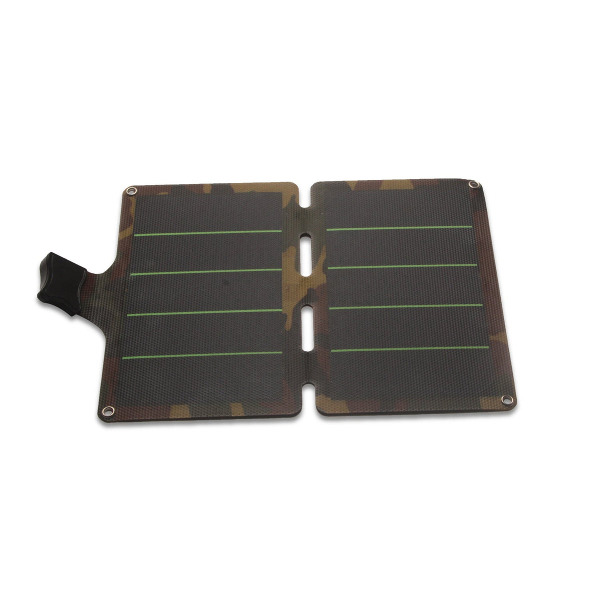 Camouflage foldable solar charger panel for portable outdoor power