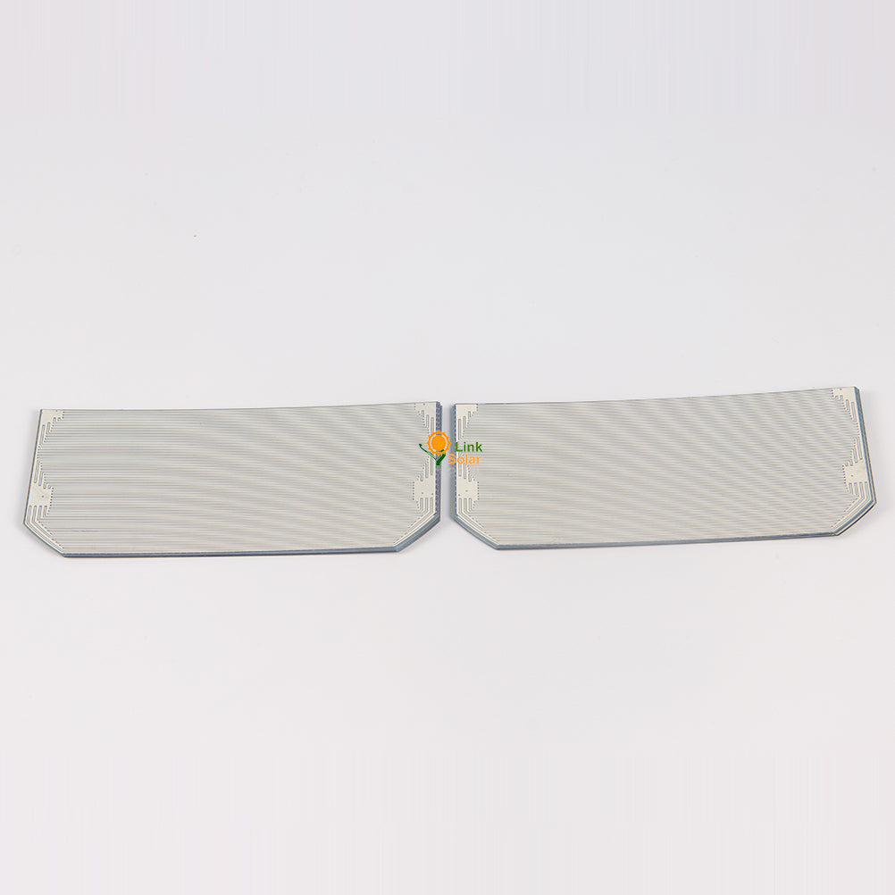 Custom cut solar cell pieces for solar panel assembly