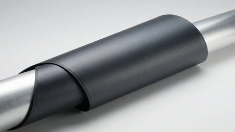 Flexible amorphous silicon thin-film solar panel on curved cylindrical surface