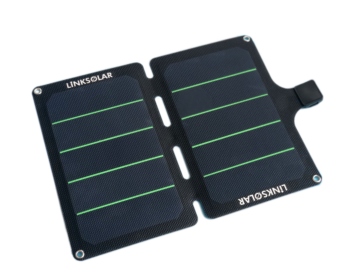 LinkSolar portable foldable solar charger panel for outdoor power