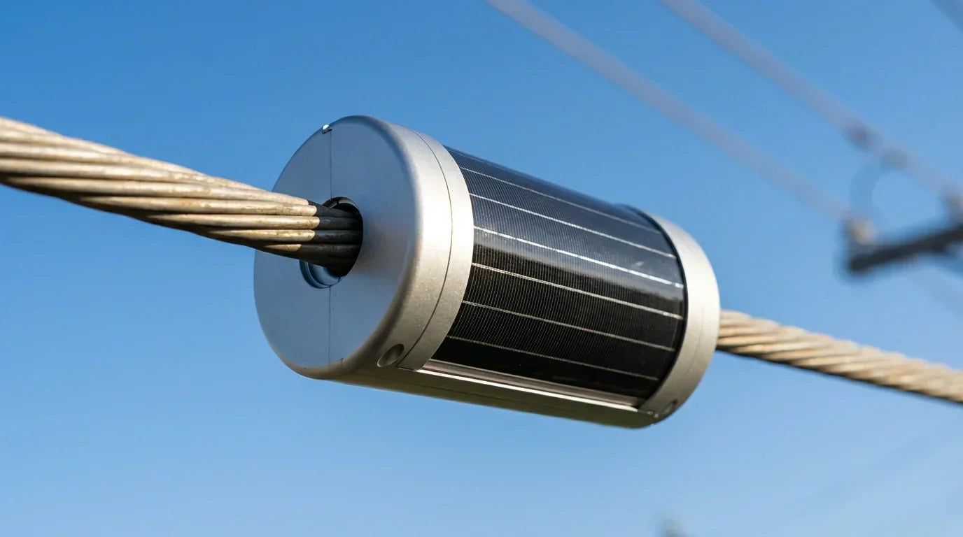 Self-powered sensor using CT energy harvesting on a power line