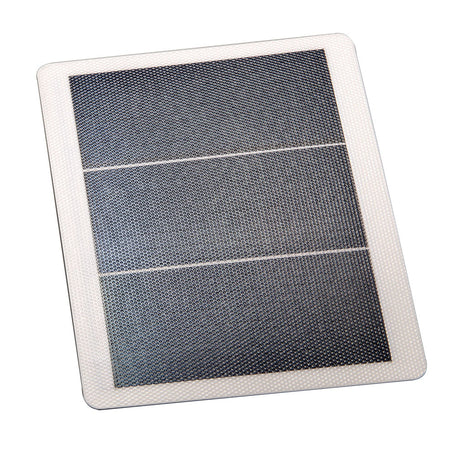 Small ETFE mini solar panel module with textured surface