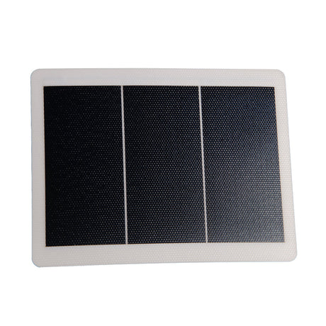 Small mini solar panel module with textured white border