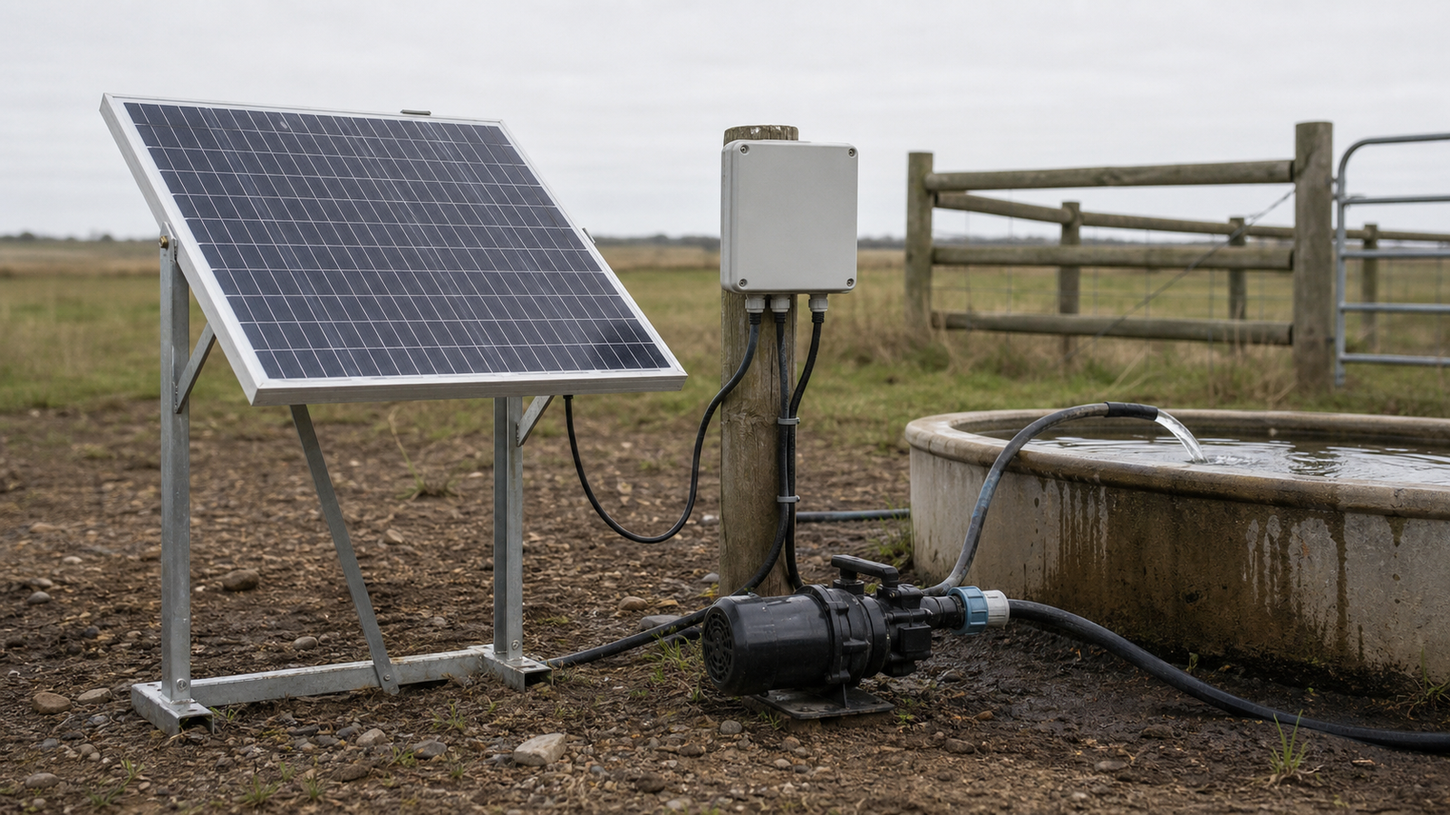 Solar Panel for a Water Pump: Sizing, Battery & Sourcing Guide