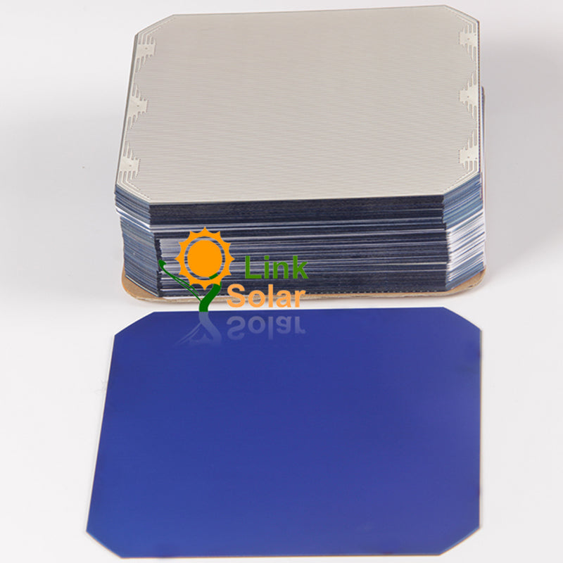 Stack of high efficiency monocrystalline solar cells for solar panel production