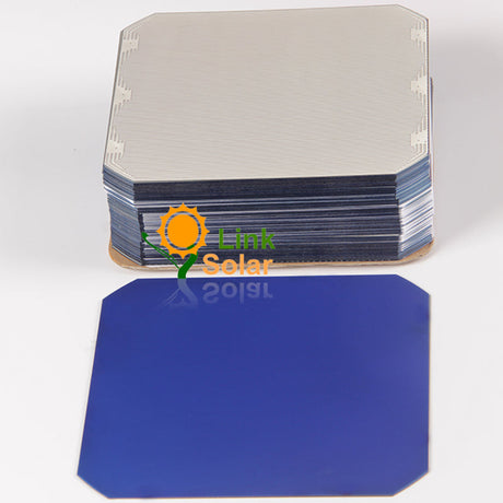 Stack of high efficiency monocrystalline solar cells for solar panel production