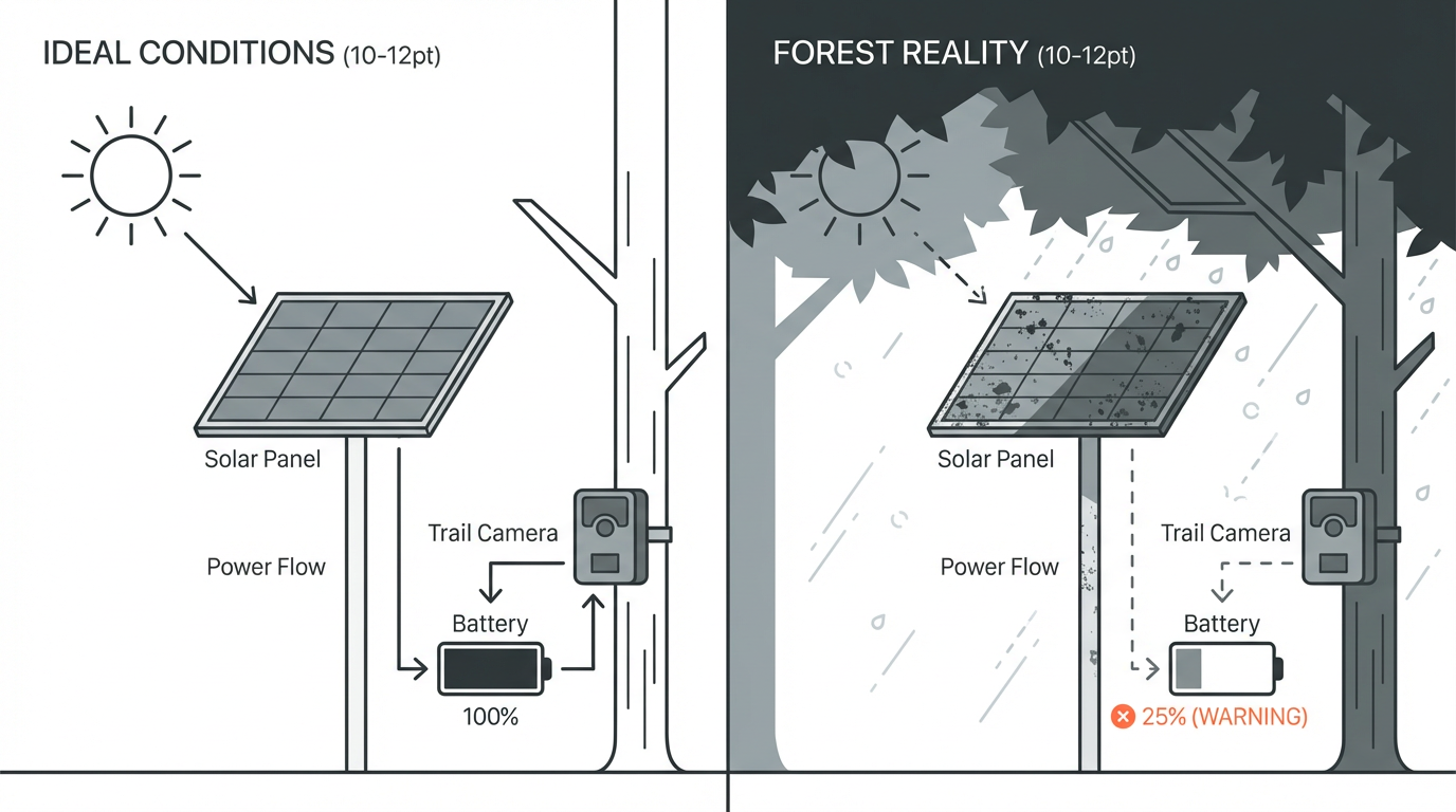 Solar Power for Trail Cameras: How to Stop Batteries Dying in the Woods