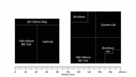 Custom Cut SunPower Solar Cells