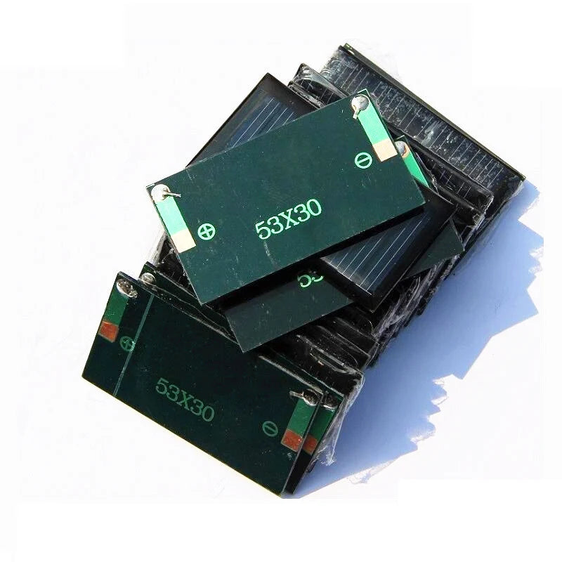 0.15W mini solar panel — stacked panels