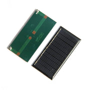 0.25W mini solar panel — front and rear mini panel
