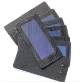 0.3W flexible solar panel — stacked amorphous panels