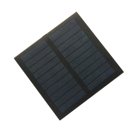 Square 0.45W polycrystalline solar cell face