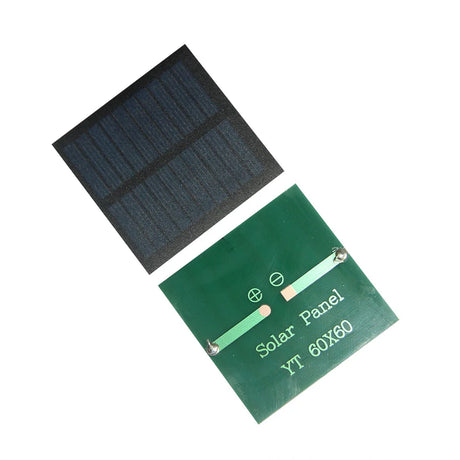 Front and green rear board of mini panel