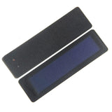 0.5W flexible solar panel — front and rear strip module