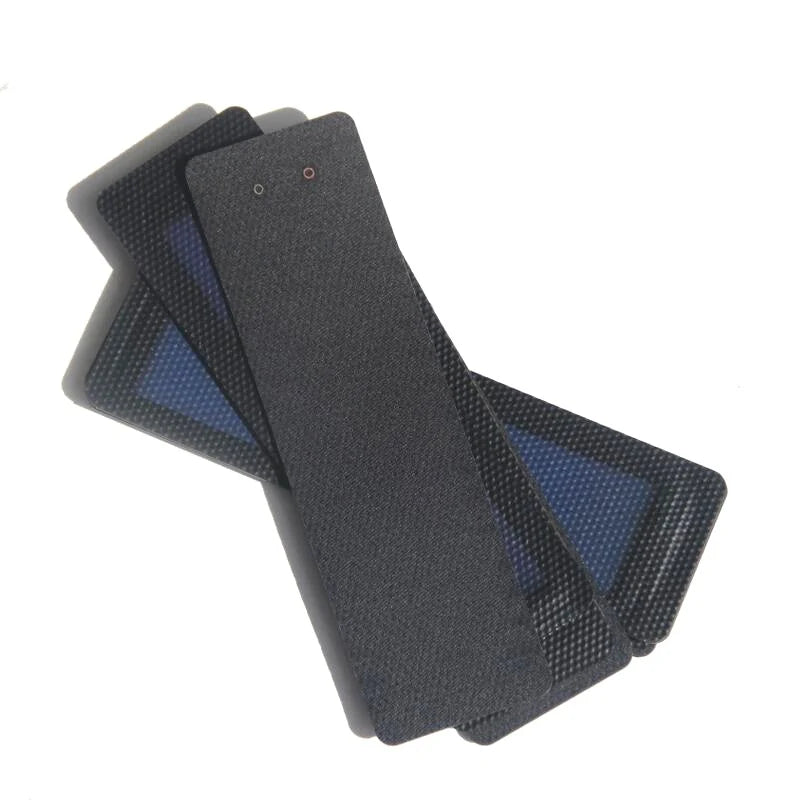 0.5W flexible solar panel — stacked front and rear strips