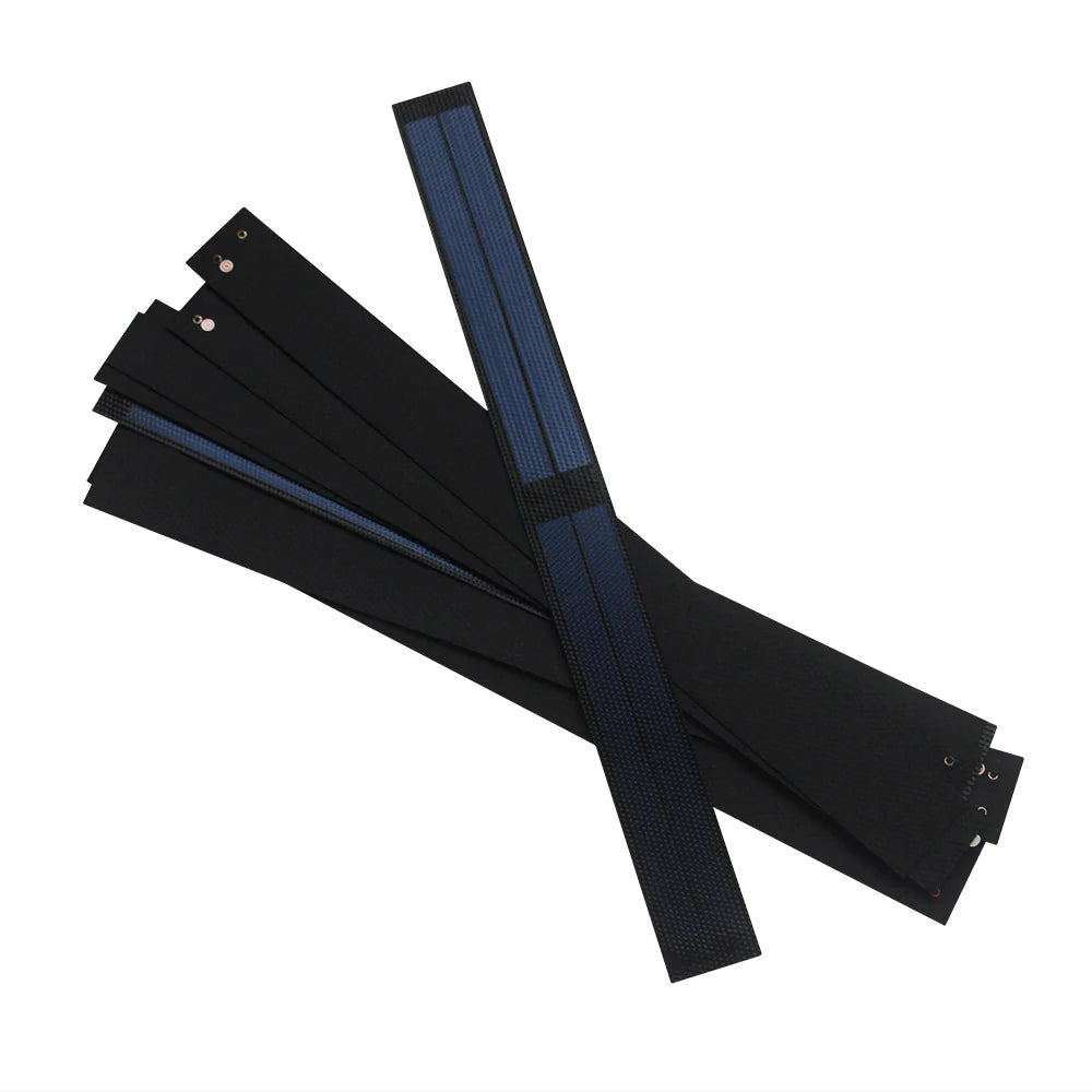 0.6W 0.6W flexible solar panel — several strip views